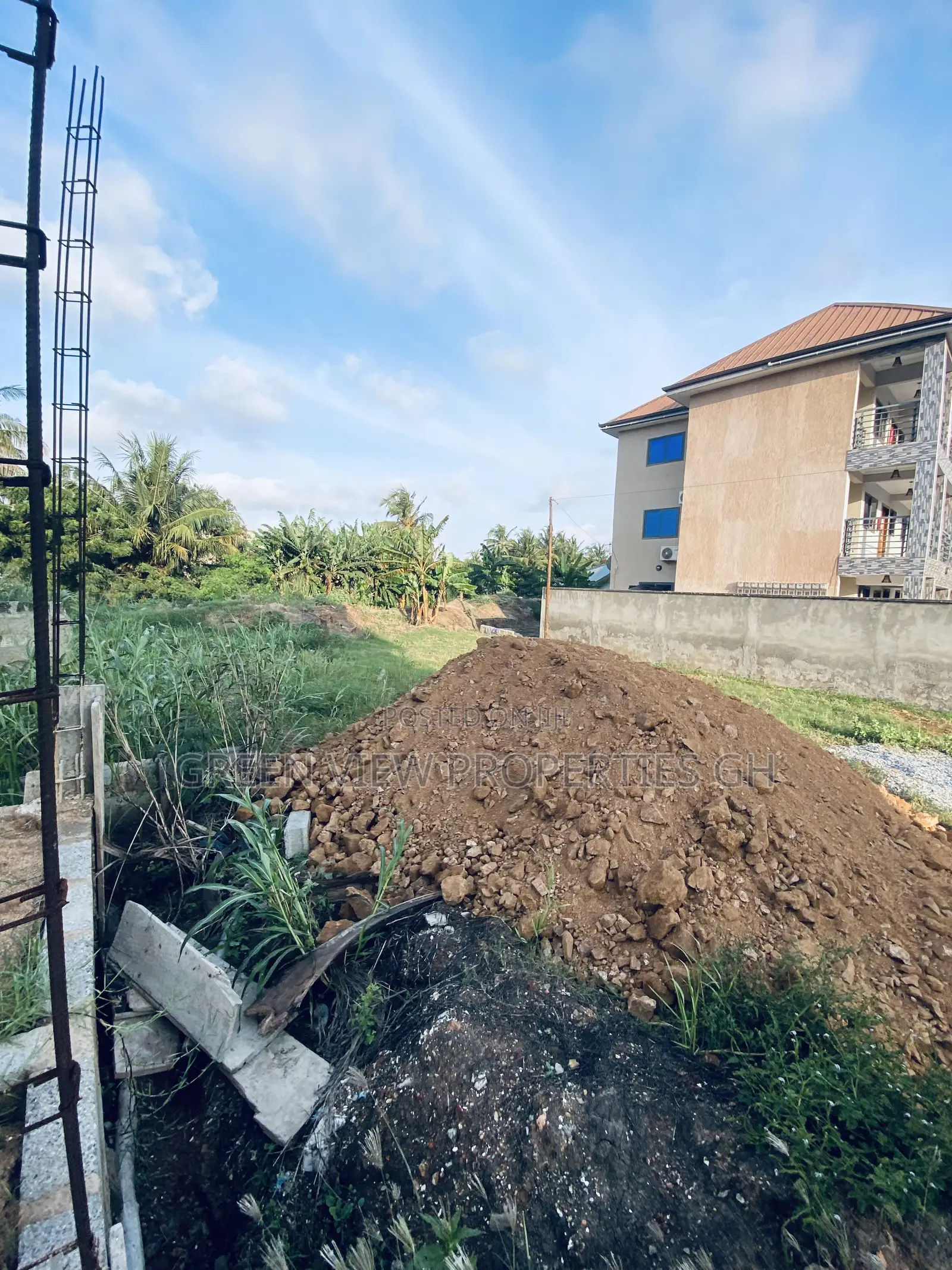Roadside Half Plot of Land for Sale at Old Barrier Befor West Hills Mal