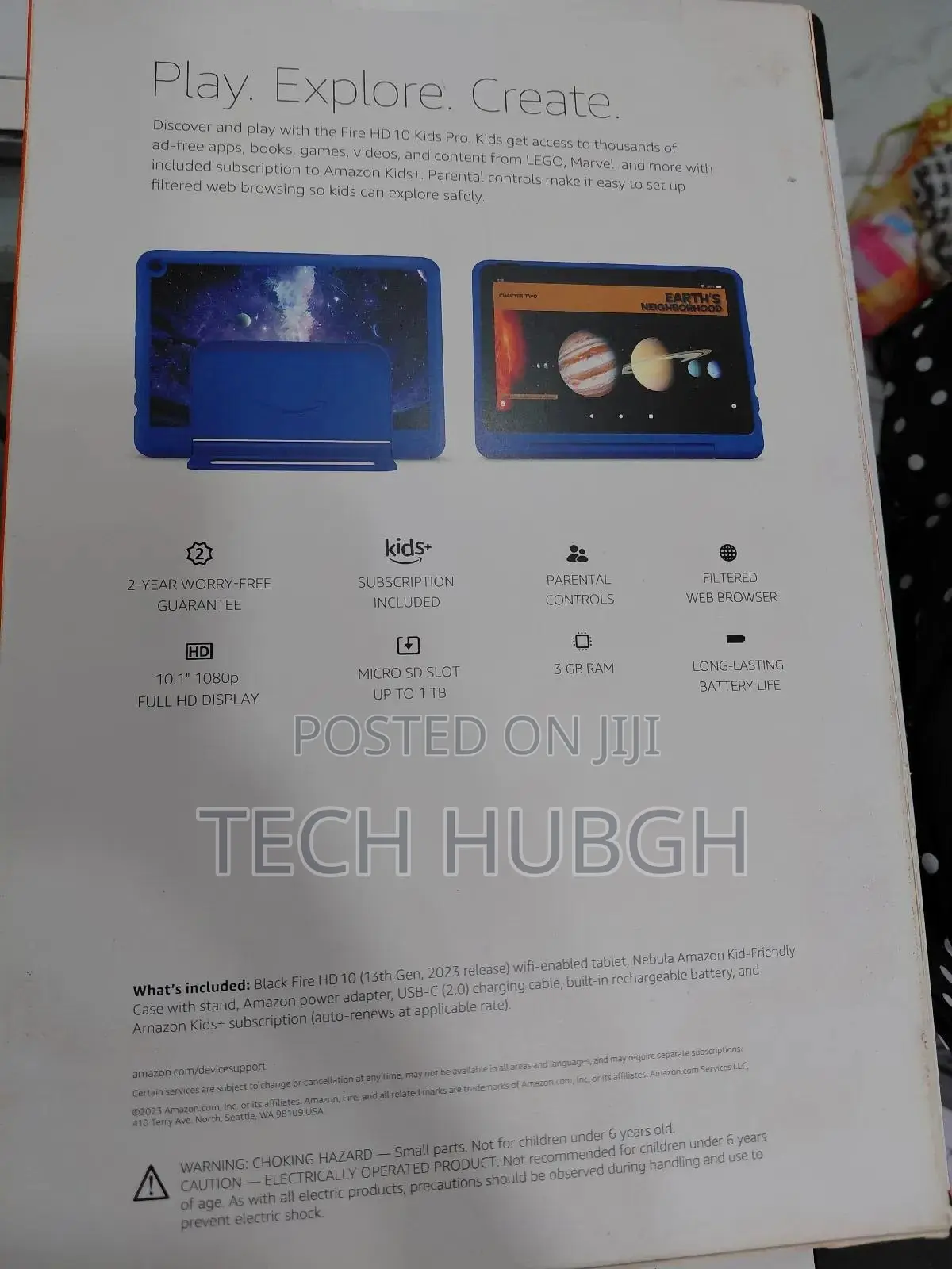 New Amazon Fire HD 10 Kids Pro 32 GB