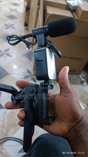 Flexible Ring Light Tripod With Microphone. Selfie Stick And Remote