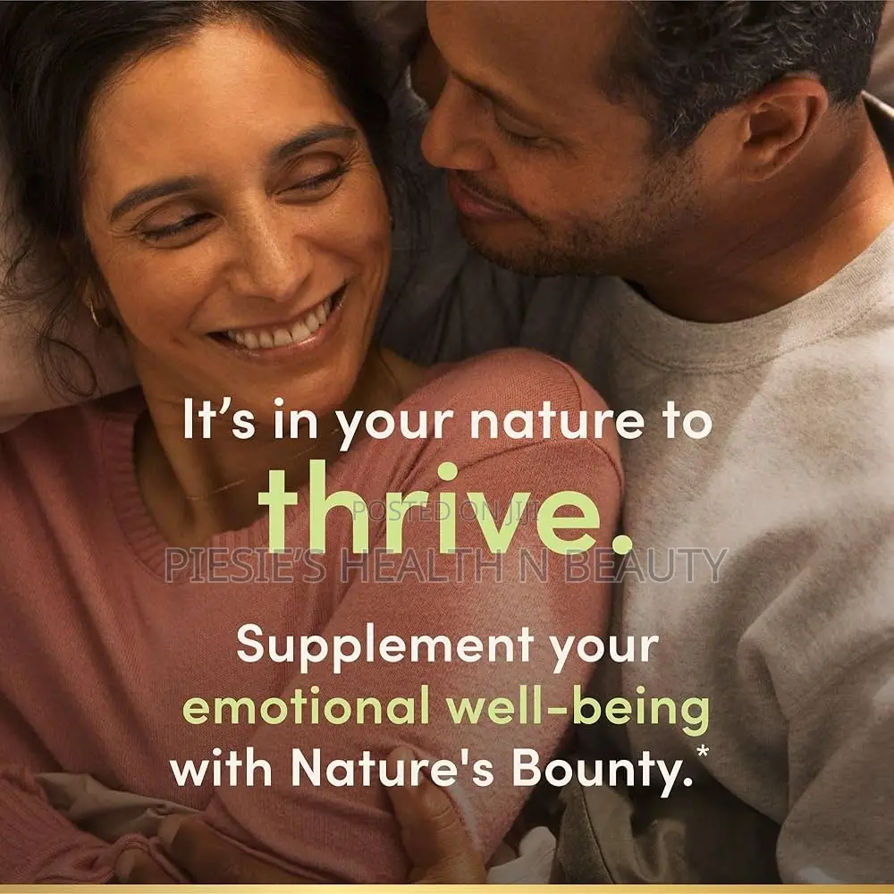 Nature's Bounty Anxiety Stress Relief Ashwagandha KSM-66, 90 Count