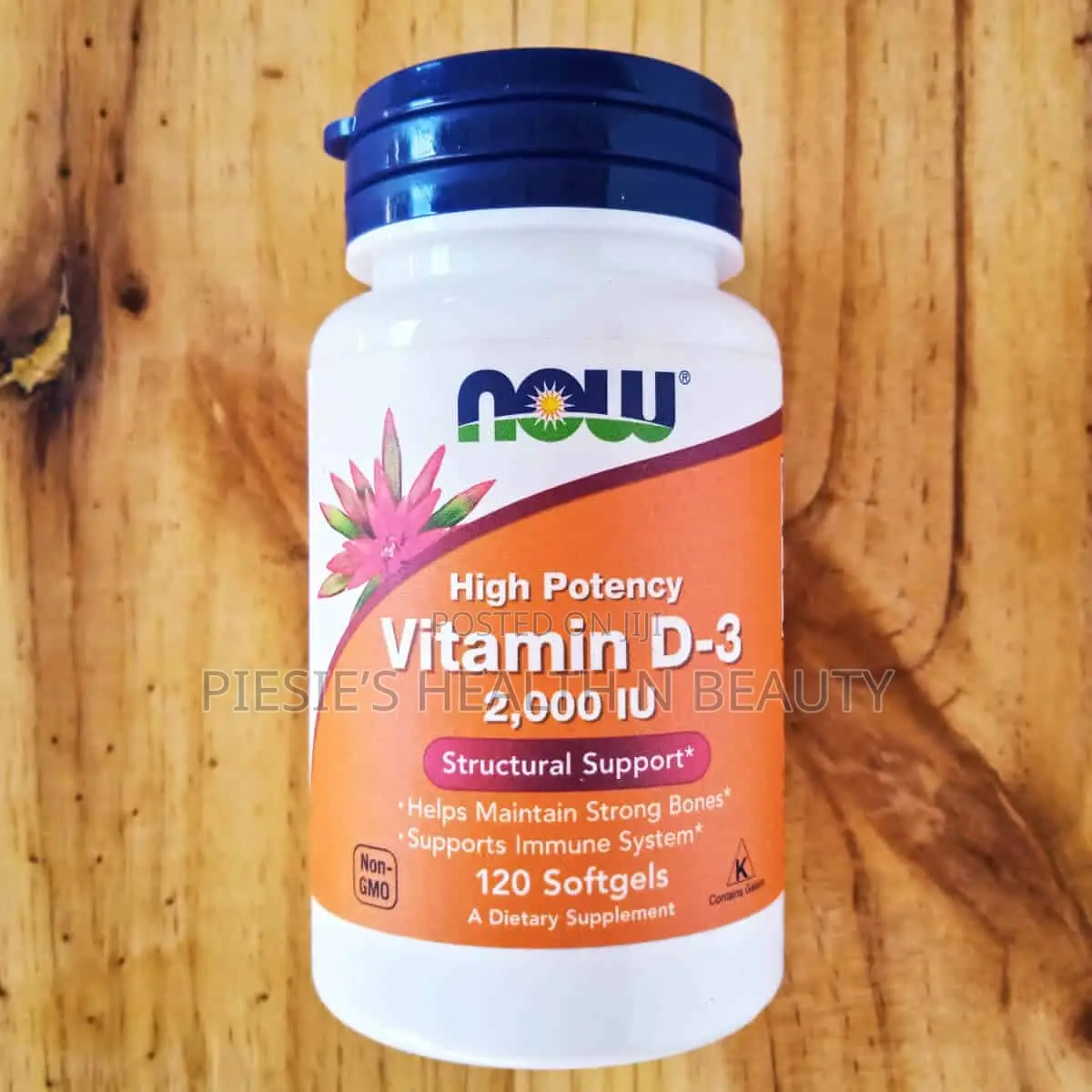 Now Foods Vitamin D3 2000iu | 120 Softgels