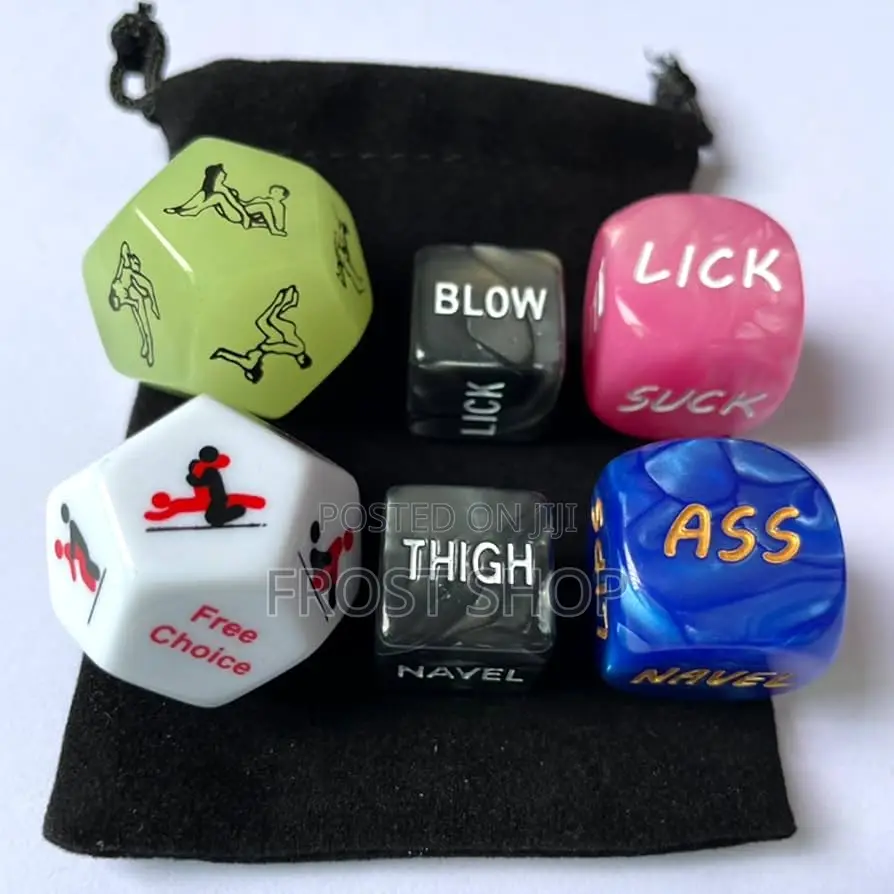 6 Packs Sex Dice for Couples