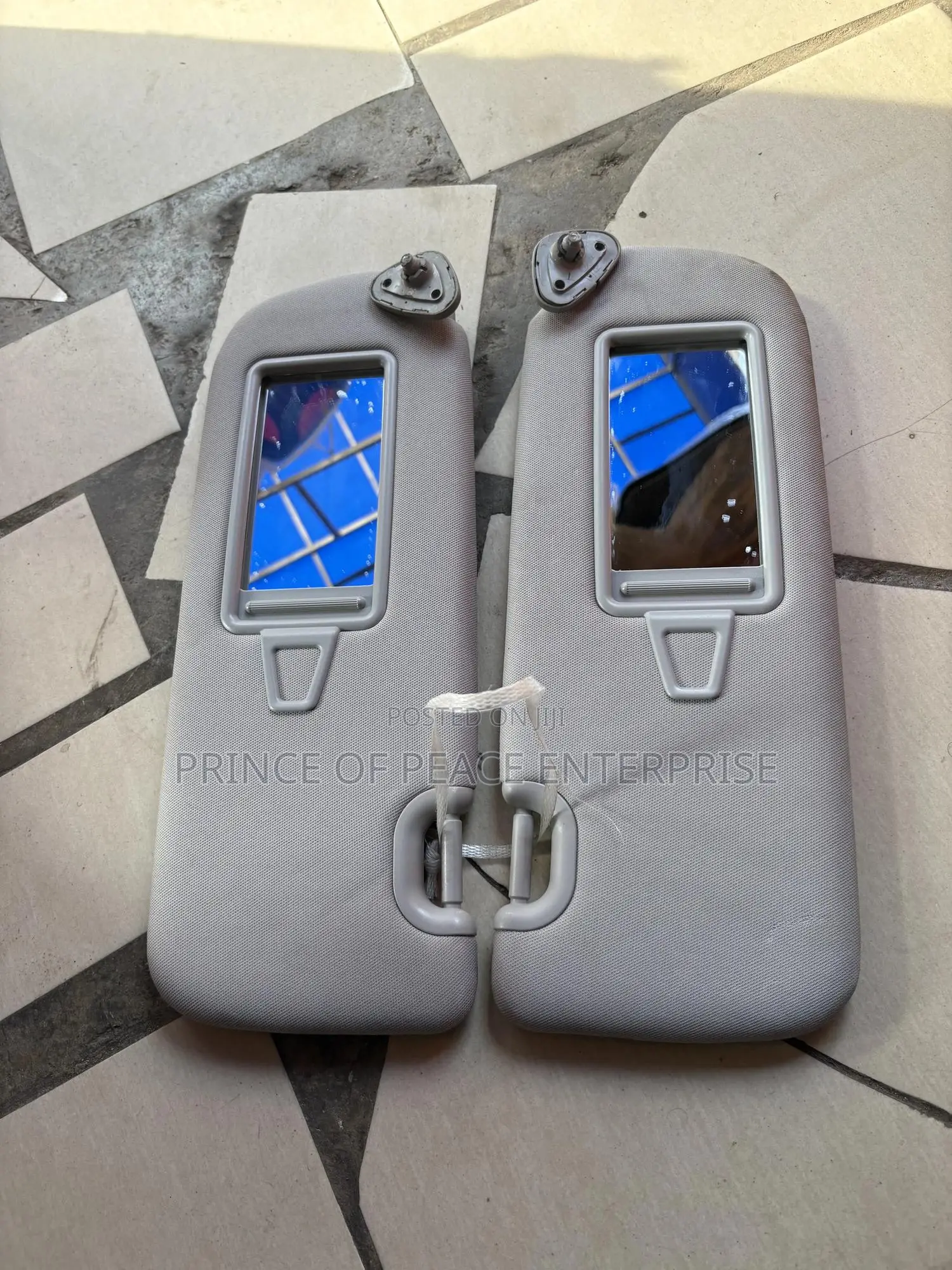 Honda Civic 2006 2007 2008 2009 2010 2011 Inside Sun Visors Pair