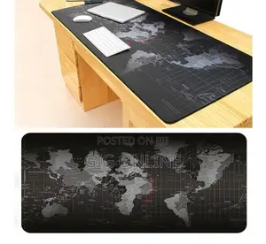 Gaming World Map Mouse Pad