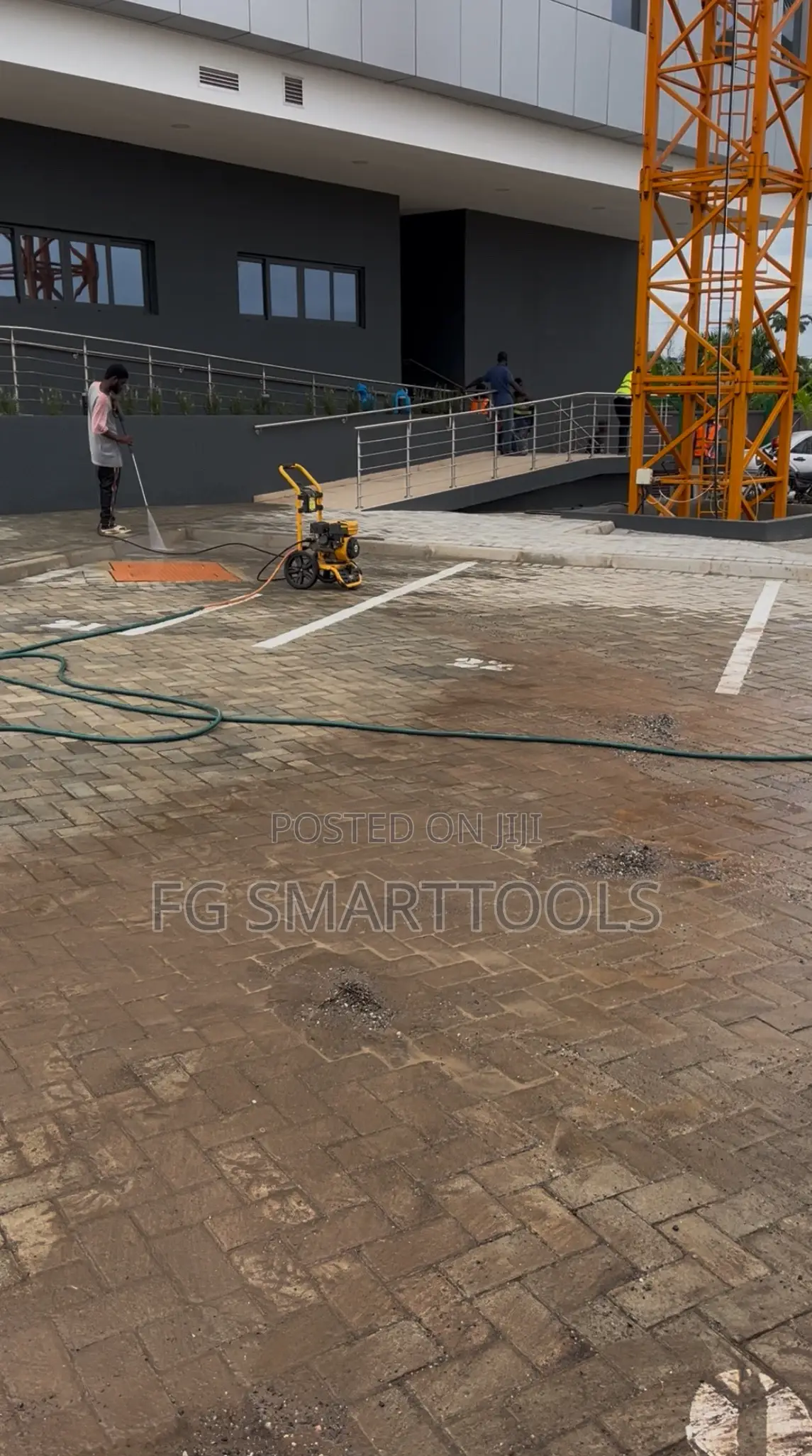 Compound Pressure Washing and Floor Cleaning