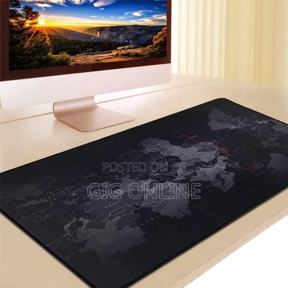Extended World Map Mouse Pad
