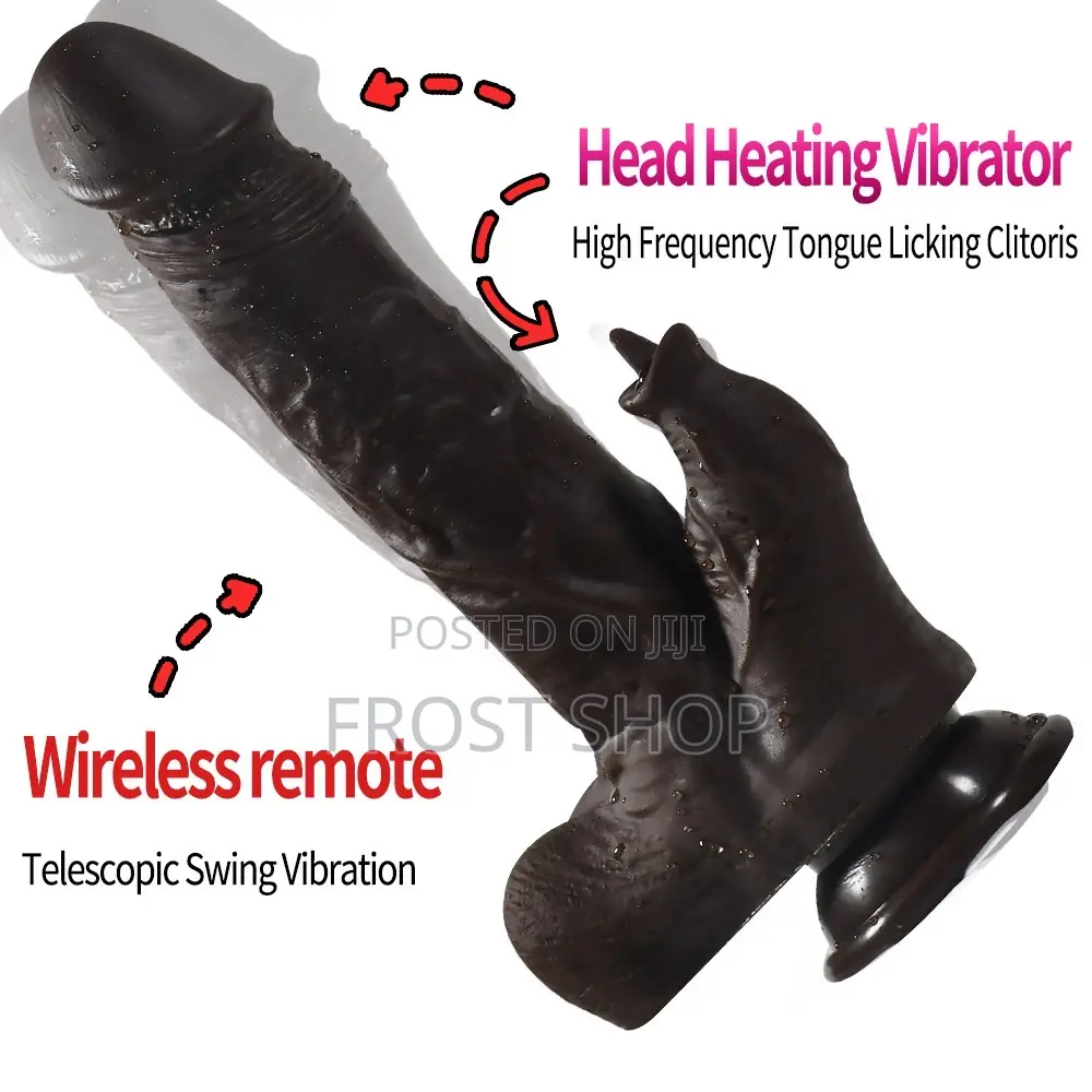 Thrusting Dildo Tongue Vibrator Dildo Remote Control