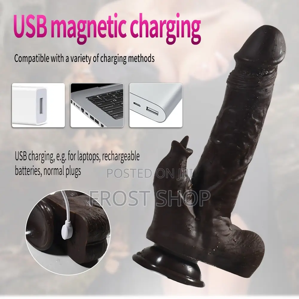 Thrusting Dildo Tongue Vibrator Dildo Remote Control