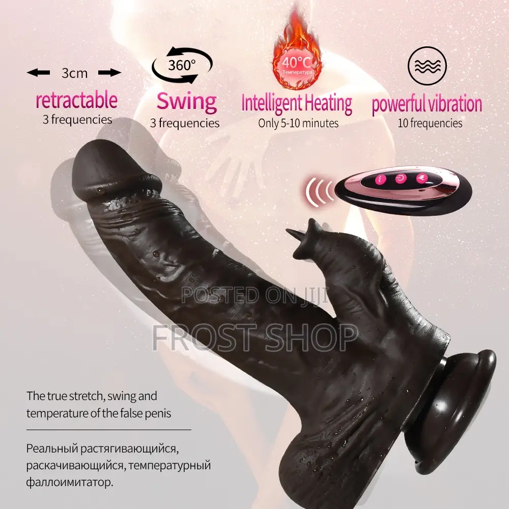 Thrusting Dildo Tongue Vibrator Dildo Remote Control