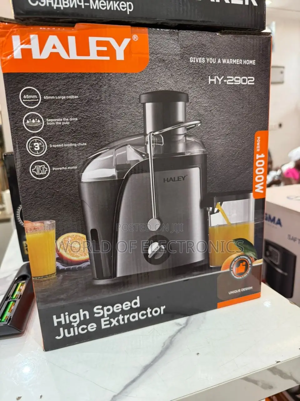 Classic Electric Haley Juicer Extractor Hy-2902 With 1000 Watts