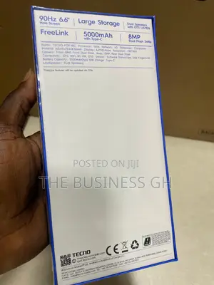 New Tecno Pop 10C 64 GB Black