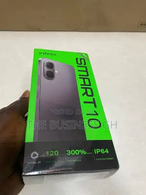 New Infinix Smart 10 64 GB Black