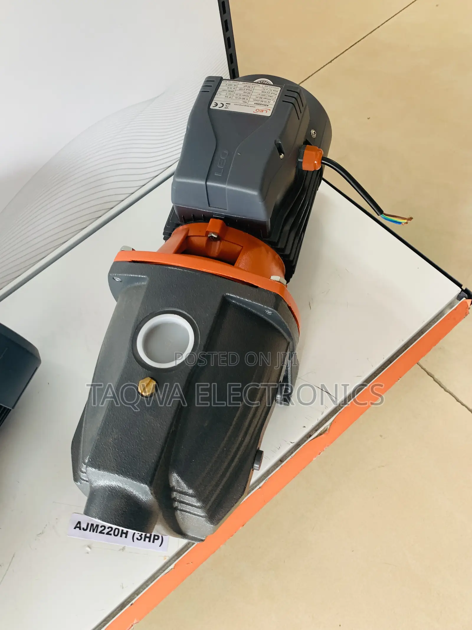 3hp Cast Leo Water Pump