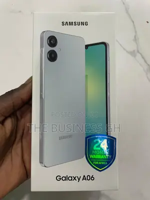 New Samsung Galaxy A06 64 GB Black