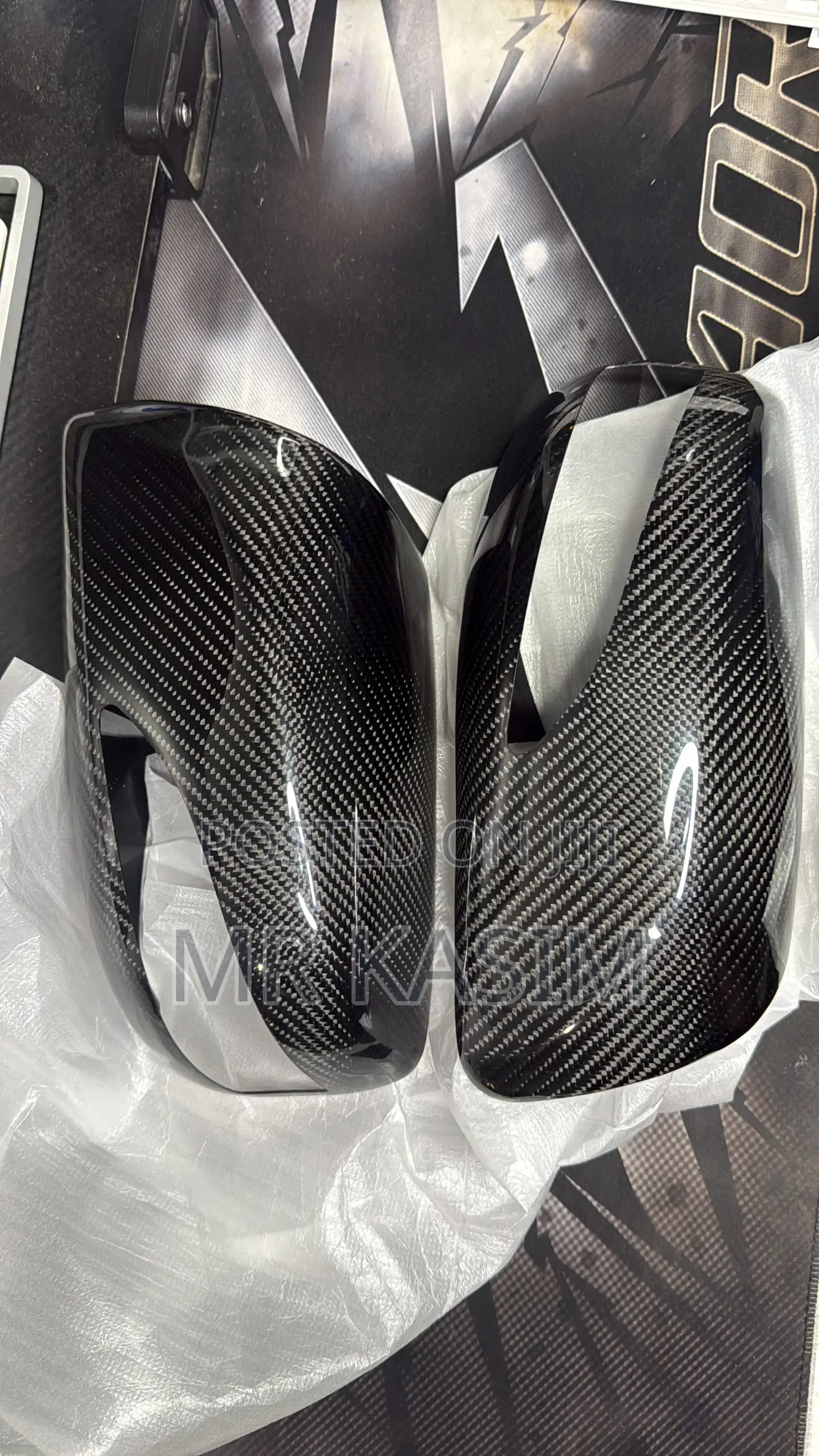 Carbon Fiber Mirror Cover for Toyota, Honda and Hyundai
