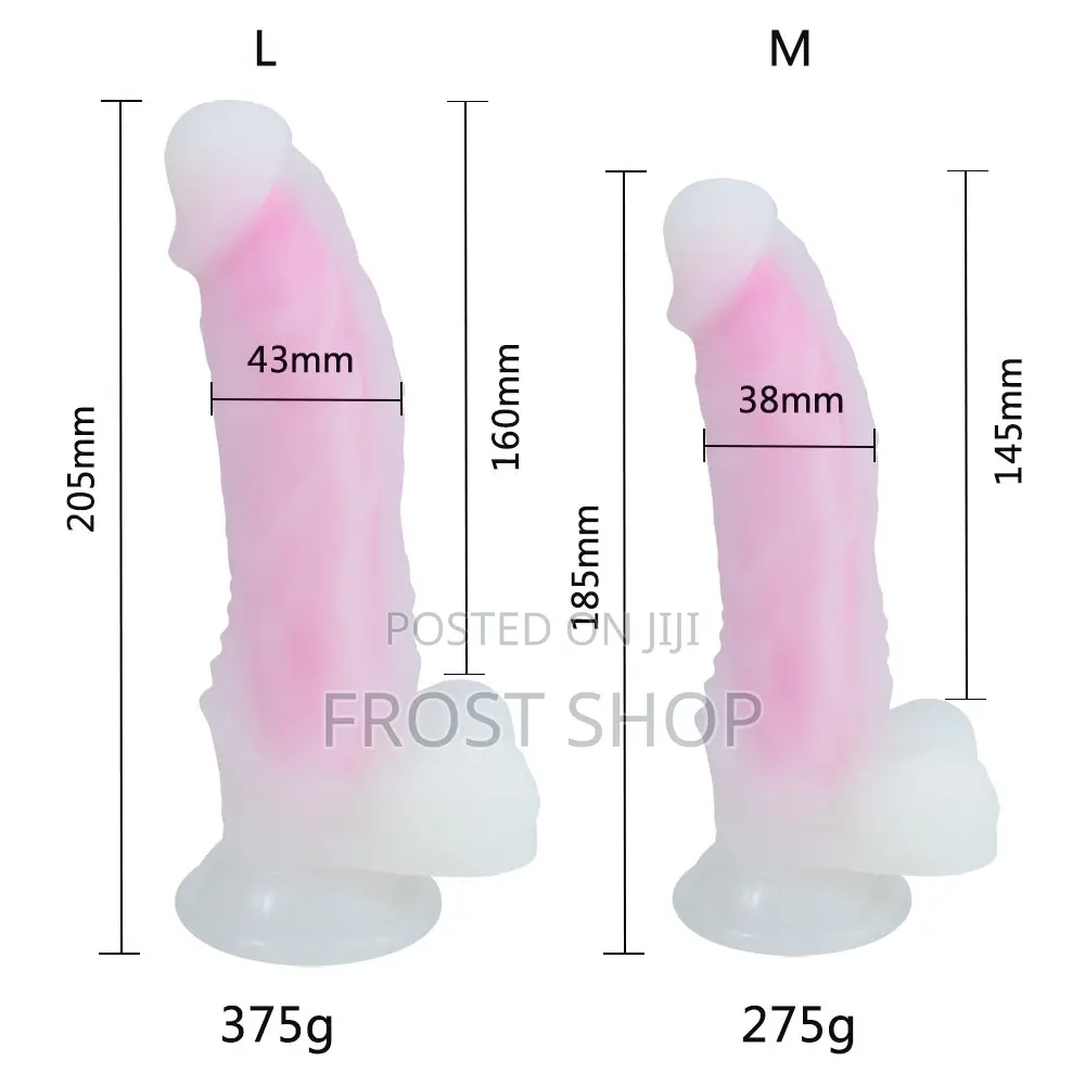 Glow in the Dark Dildo | Realistic Texture With Suction Cup