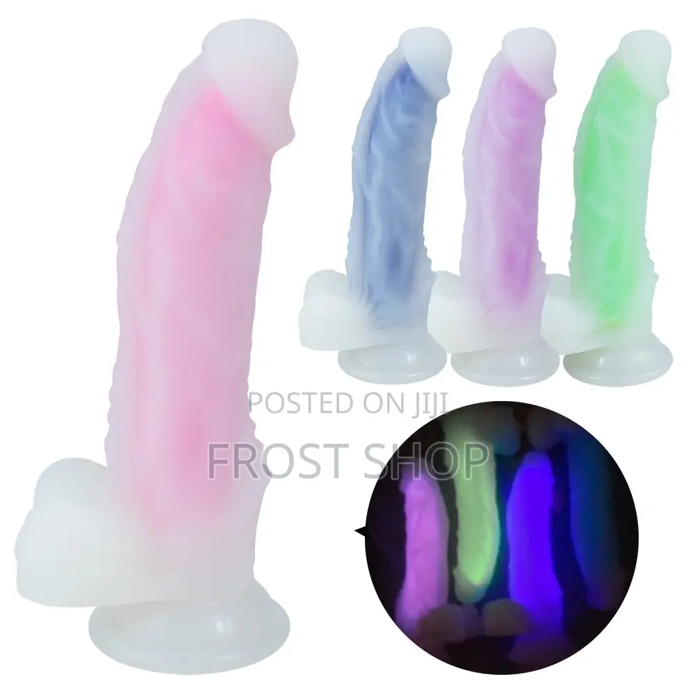 Glow in the Dark Dildo | Realistic Texture With Suction Cup