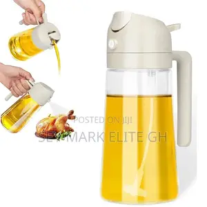 2 in 1 Oil Spray Dispenser Bottle
