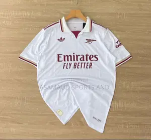 Original Arsenal Jersey And Muffler At Cool Price