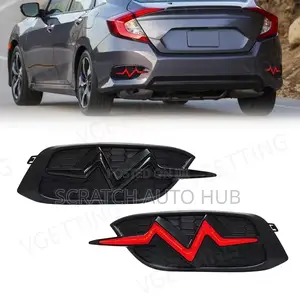 Honda Civic 2017 Back Bumper Reflector Led Lights