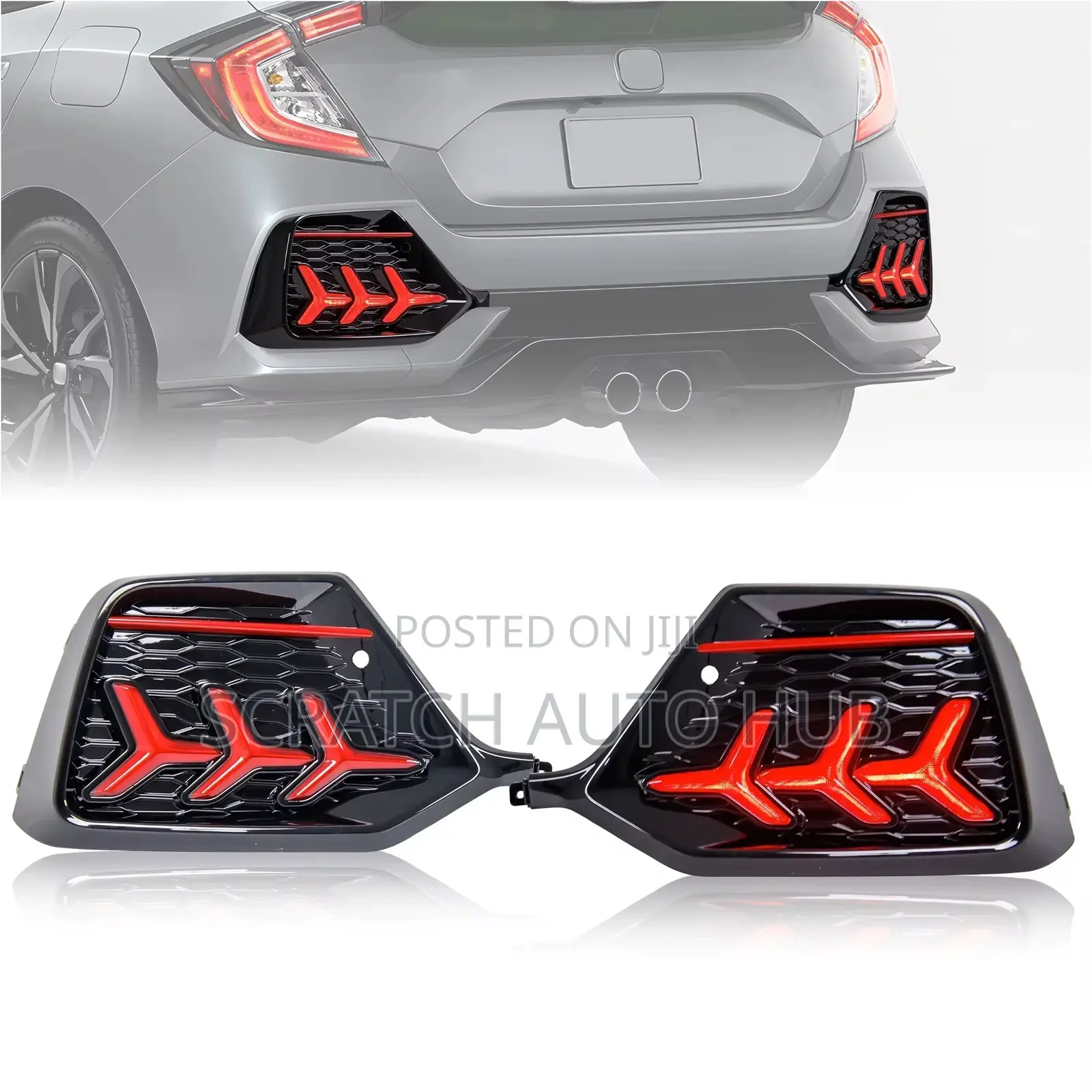 Honda Civic Hatchback Reflector Light