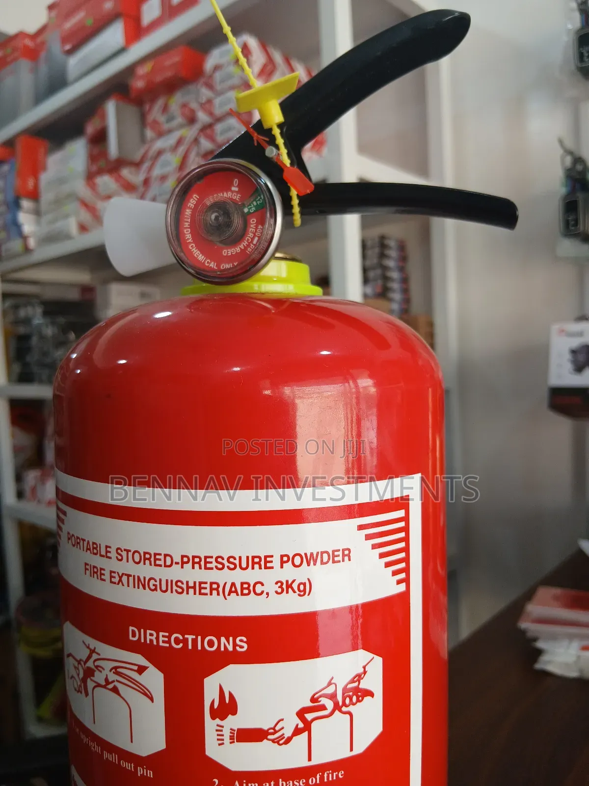 3kg Chemical Powder Fire Extinguisher