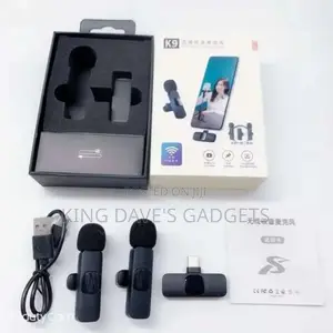 2 in 1 Wirless Lapel Microphone