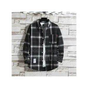 Casual Plaid
Long-Sleeved Shirt