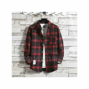 Casual Plaid
Long-Sleeved Shirt