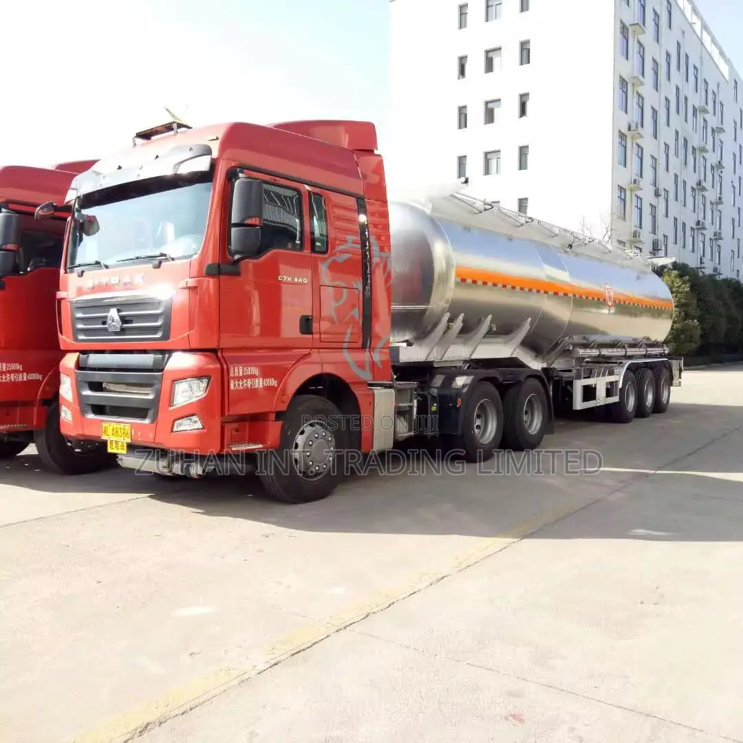 3 4 Axles Full Tanker Trailer Trucks
