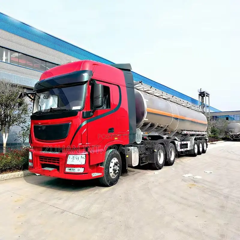 3 4 Axles Full Tanker Trailer Trucks