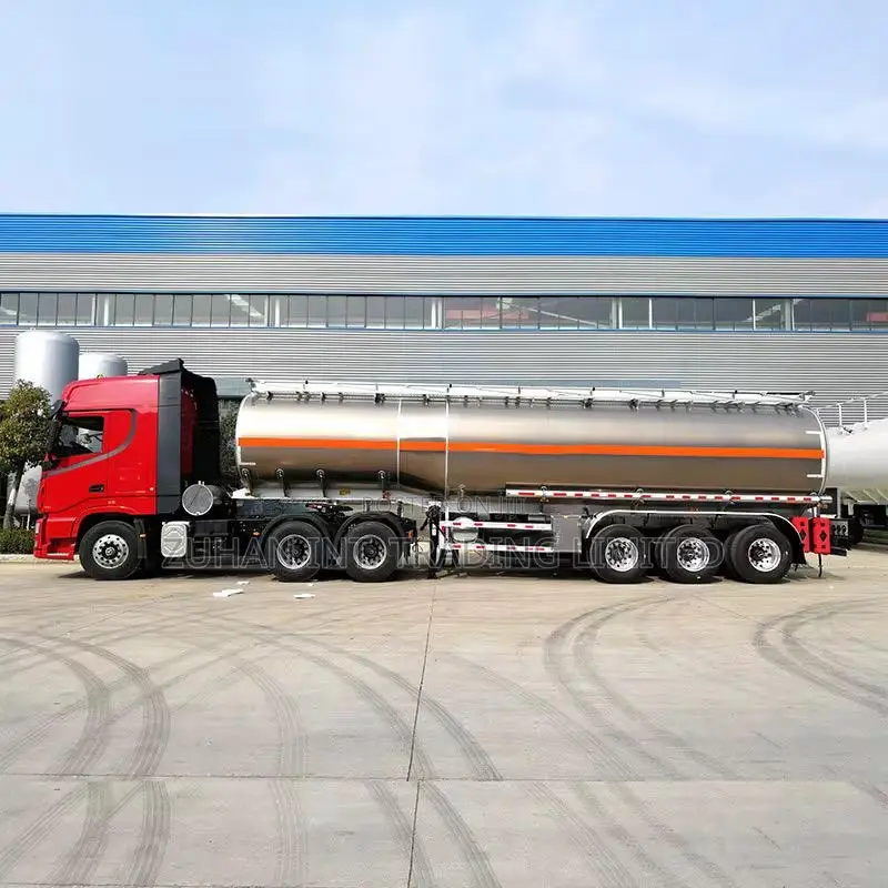 3 4 Axles Full Tanker Trailer Trucks
