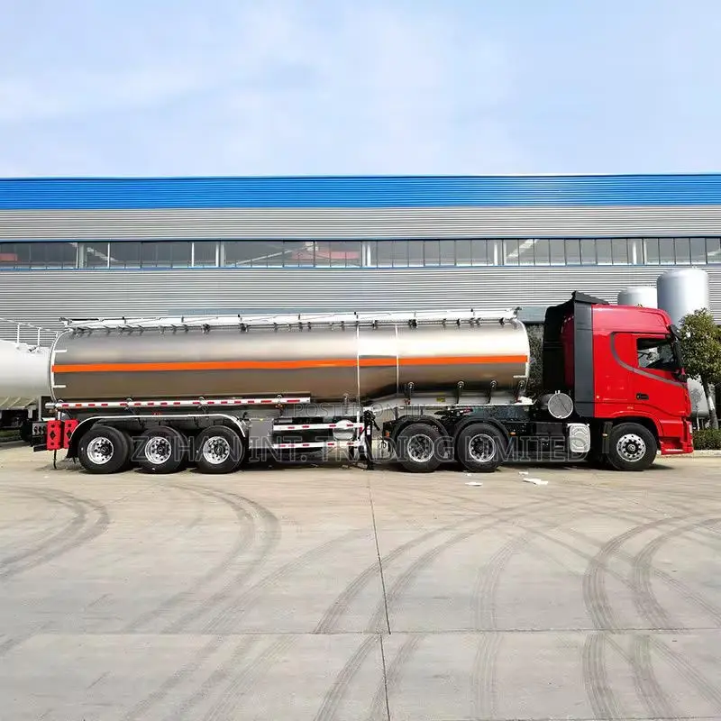 3 4 Axles Full Tanker Trailer Trucks
