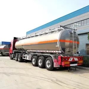 3 4 Axles Full Tanker Trailer Trucks