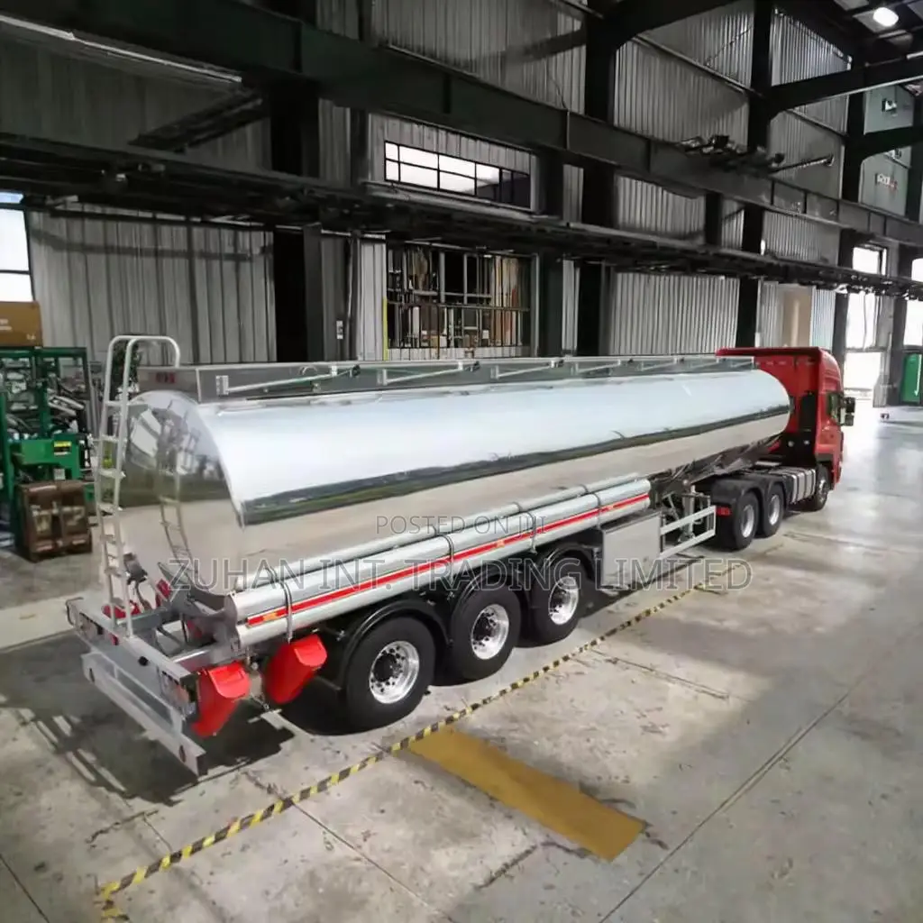 3 4 Axles Full Tanker Trailer Trucks
