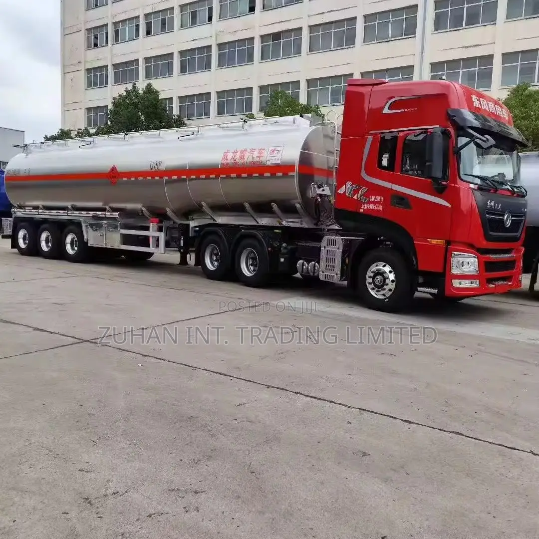 3 4 Axles Full Tanker Trailer Trucks