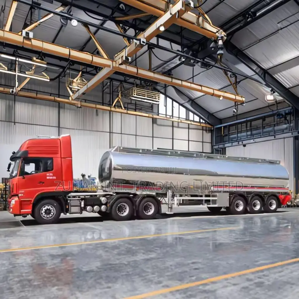 3 4 Axles Full Tanker Trailer Trucks
