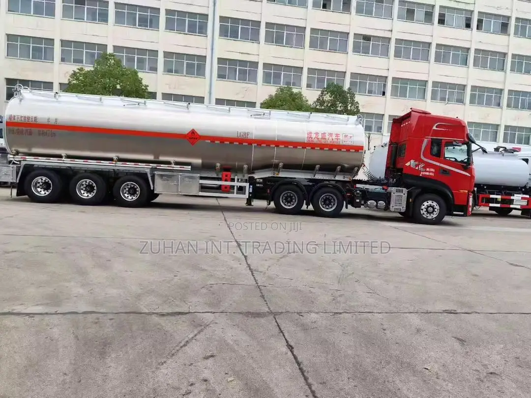 3 4 Axles Full Tanker Trailer Trucks