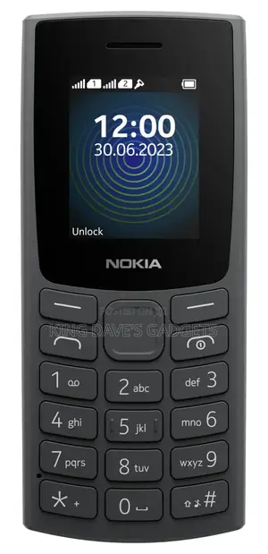 New Nokia 110 4G Black