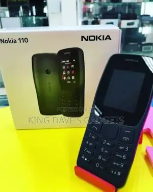 New Nokia 110 4G Black