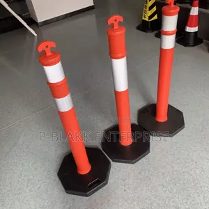 110cm Height Traffic Delineator Warning Post/Pole