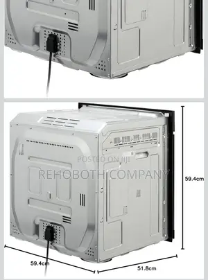 Willow Wof60dss 60cm Fan Assisted Oven With Plug and 7 Oven Functions