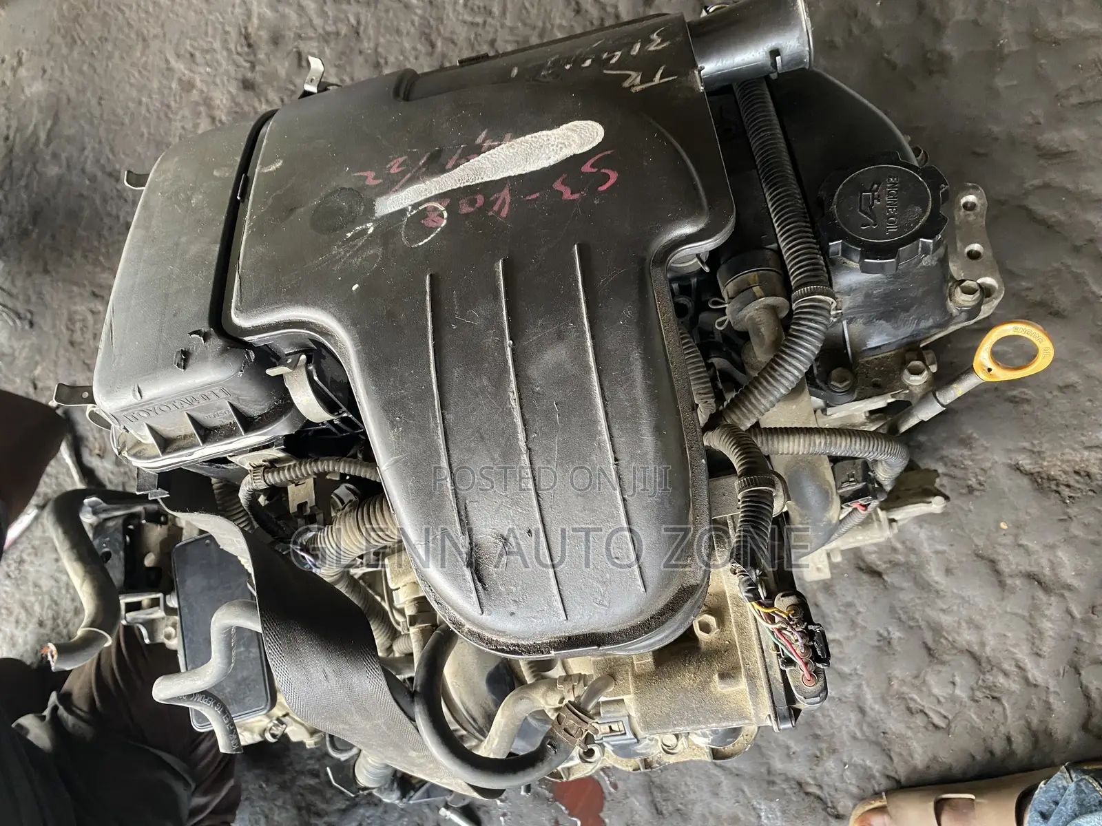 Toyota Vitz Complete With Gearbox