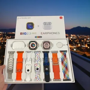 I-20 Ultra Smartwatch 10 in 1 Set (663637)