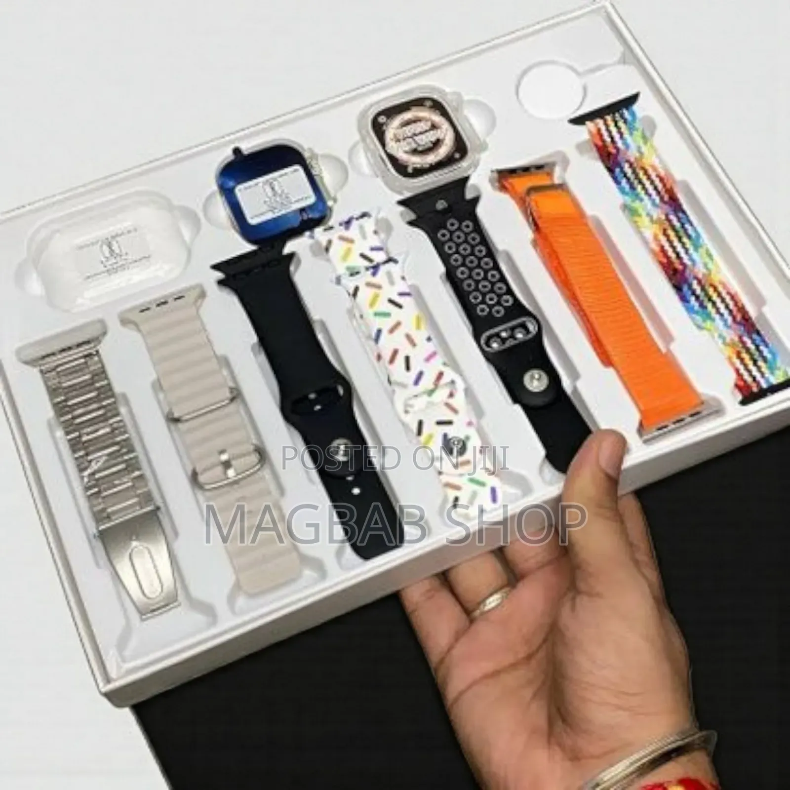 I-20 Ultra Smartwatch 10 in 1 Set (525257)