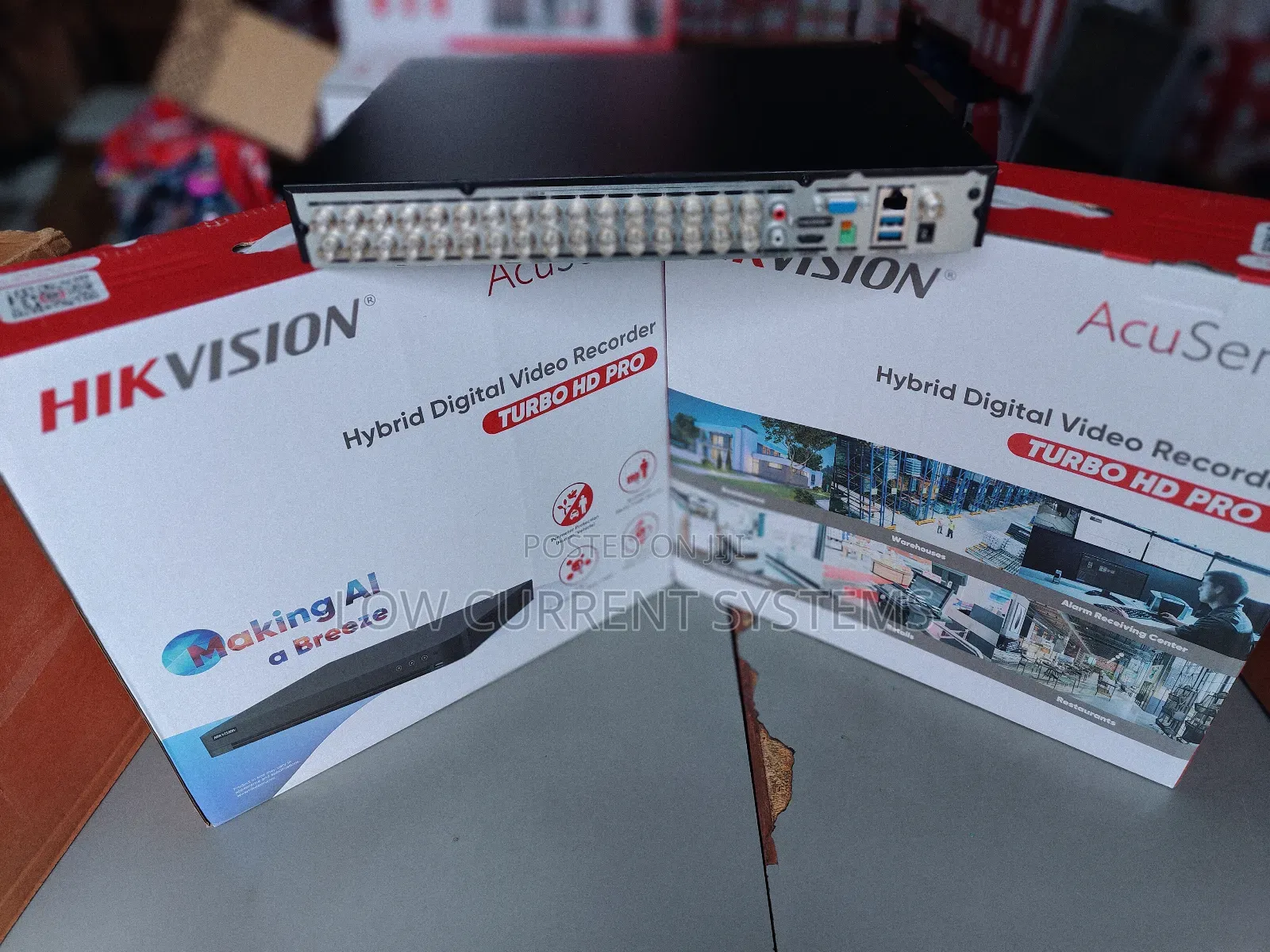 Hikvision Video Recorder DVR 5mp 32 Channel Acusence Two Ways Audio