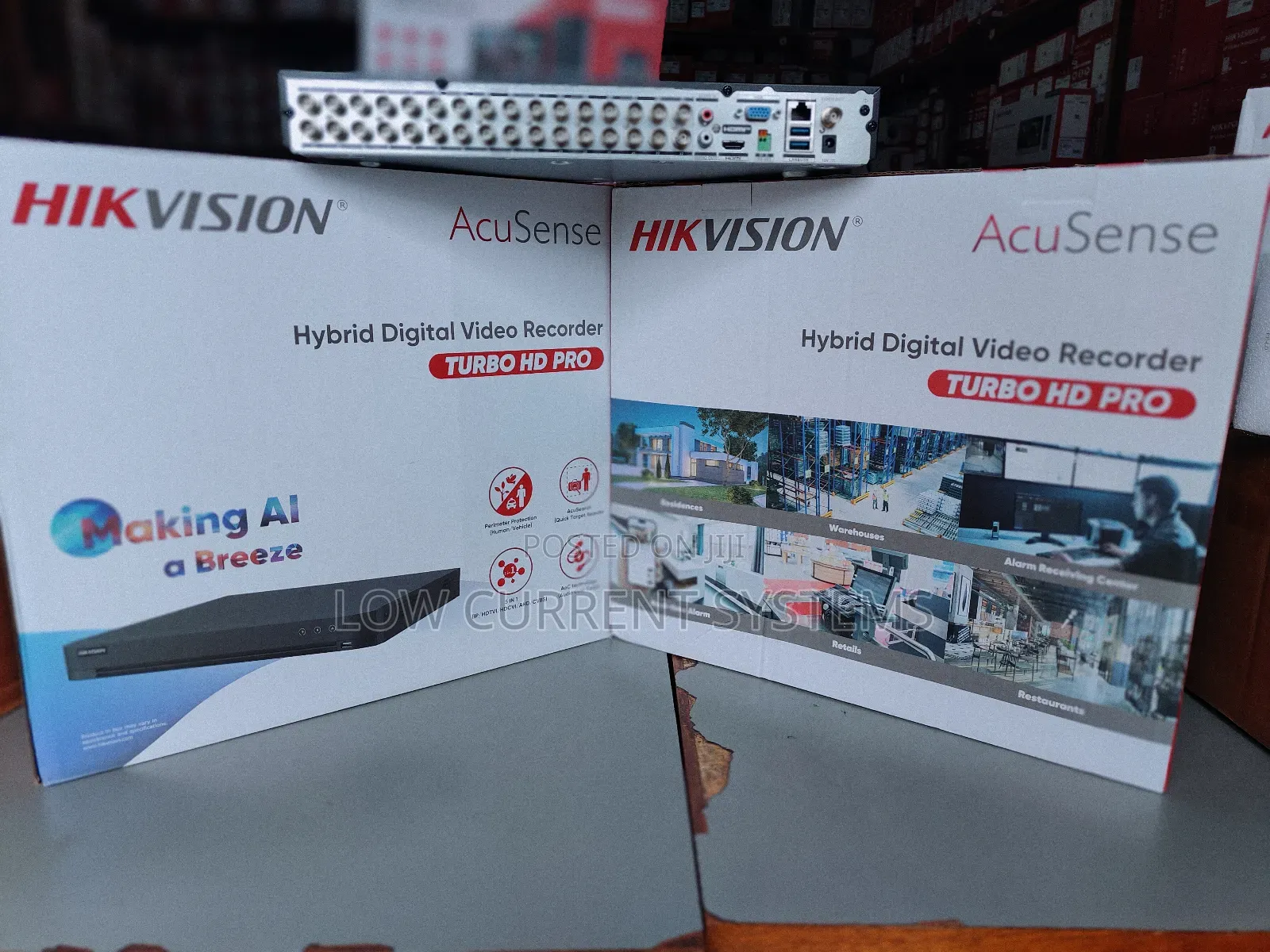 Hikvision Video Recorder DVR 5mp 32 Channel Acusence Two Ways Audio