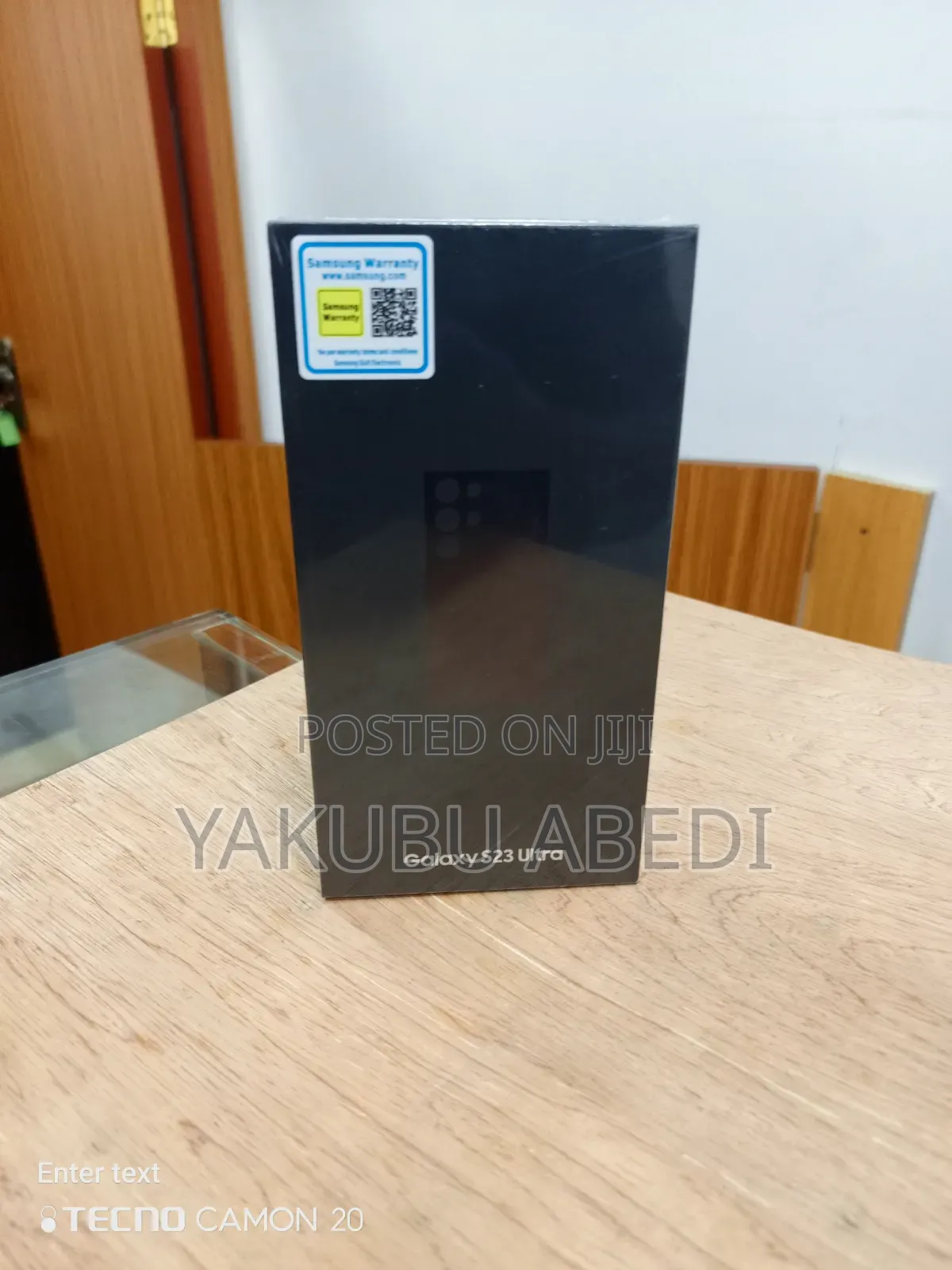 New Samsung Galaxy S23 Ultra 256 GB Black