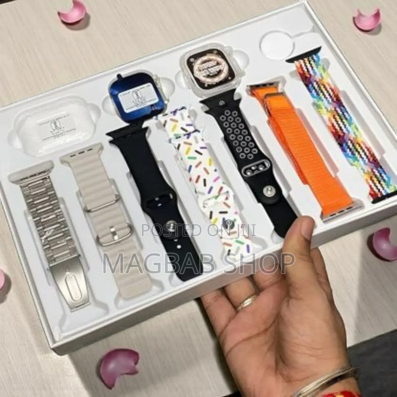 I-20 Ultra Smartwatch 10 in 1 Set (525257)