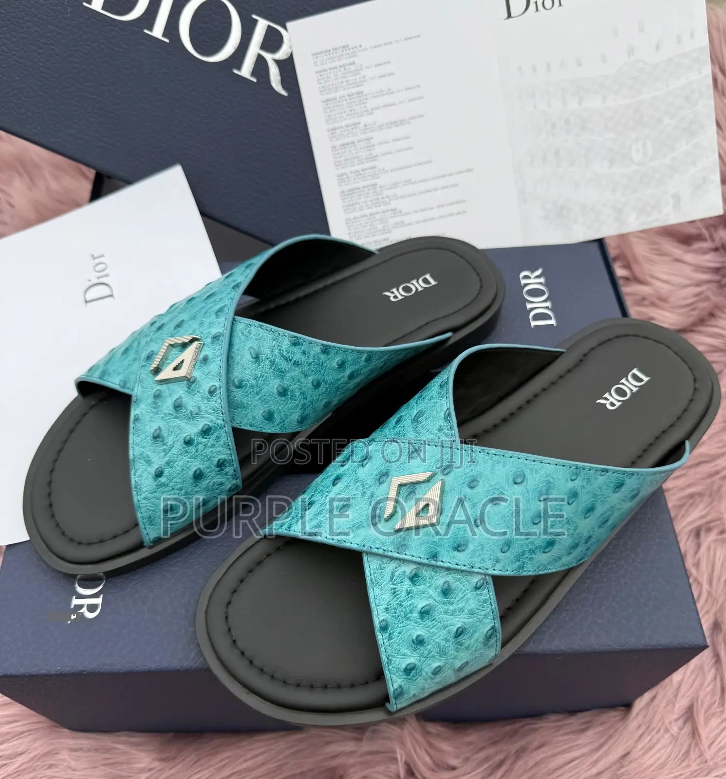 Men's Dior Alias Sandals.